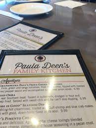 Learn more on the official website for. Menu Picture Of Paula Deen S Family Kitchen Myrtle Beach Tripadvisor