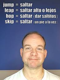 Diferencias entre JUMP, LEAP, HOP y SKIP en inglés