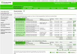 Die konditionen des commerzbank autokredites Dresdner Bank Online Banking Direkt Online Nutzen Chip