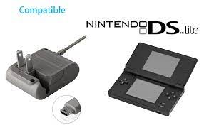 Mario kart también visita nintendo ds. Amazon Com Adaptador De Cargador Hauzik Compatible Con Nintendo Ds Lite Electronics