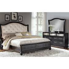 Marilyn 5 Piece King Bedroom Set Ebony Value City Furniture Value City Furniture King Bedroom Sets Queen Bedroom Furniture
