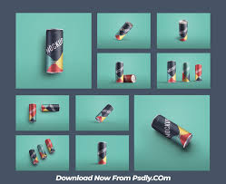 A minimum photoshop version of cc2018 is recommended Free 10 Mockup Aluminium Can 250 Ml With Water Drops Ê–