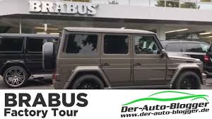 Brabus have put a 900hp v12 into the g63 amg! Brabus Werksbesichtigung 900 Ps Und 6x6 G Modell Youtube