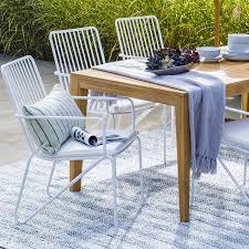 Modrn Industrial Wrought Iron Stacking Dining Chair Set Of 2 White Chairs Only Walmart Com Stacking Dining Chair Dining Chair Set Patio Chairs