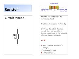 Canadian electrical code (ce code). Resistor Circuit Symbol Ppt Video Online Download