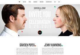 25 Wonderful Wedding Websites Wedding Website Wedding Invitation Website Wedding Invitations Online
