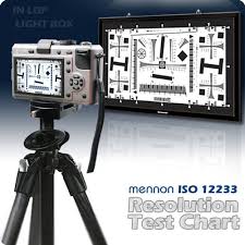 Mennon Iso12233 Resolution Test Chart In Lgp Light Box Buy