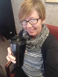 Morning coffee cheering me up.