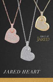 Discover The Jared Heart Collection And Find The Gift That Perfectly Expresses Your Love For The Special Someone I Girly Jewelry Jewelry Stores Trendy Earrings