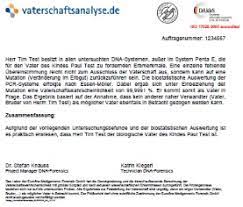 Wird ein vaterschaftstest pränatal durchgeführt, so beschreibt dies die möglichkeit, bereits vor der geburt des kindes herauszufinden, wer der biologische vater ist. Dna Gutachten Wie Sieht Es Aus Was Steht Drin