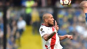 Jonatan maidana #5 of toluca scores the second goal of his team during the 15th round match between toluca and tijuana as part of the torneo guard1anes 2020 liga mx at nemesio diez. Jonatan Maidana Emblema De River Y Campeon Con Boca Juniors