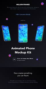 Animated Phone Mockup Kit Mockups On Ui8 In 2020 Phone Mockup Ae Words Mockup