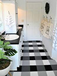 For a beautiful example of tile art created with white ceramic tile and a permanent marker, see this project. Painted Floors 12 Colorful And Creative Ideas For Wood Tile And Concrete Bob Vila