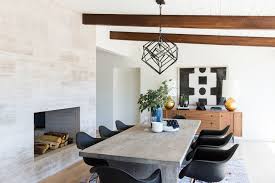 A wall with just one piece of large art creates a polished, classic look. Dining Room Wall Decor Ideas
