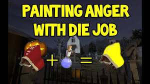 Tf2 Painting Anger With Halloween Die Job Spell Youtube