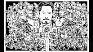 50 Ironman Armours Piece By The Box Office Artist Aka James Raiz Avengers Art Comic Art Marvel Art