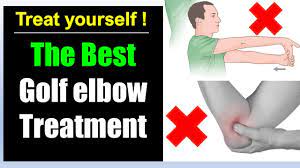 Keeping your wrist bent, slowly straighten your elbow so your arm is down at your side. How To Fix Elbow Pain Golfer S Golf Elbow Treatment Exercises Evidence Based Youtube