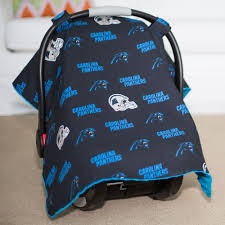 Carolina Panthers Baby Gear Carseat Canopy Cover Nfl Licensed Car Seats Carolina Panthers Carseat Canopy