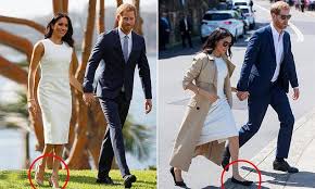 Pregnant Meghan Markle Ditches Her Signature Stilettos For Pumps Meghan Markle Duchess Prince Harry And Meghan
