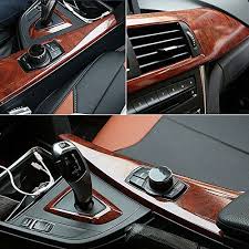 Hoho High Gloss Wood Grain Textured Wrap Vinyl Sticker Contact Paper Film Decal Car Interior Furniture Office124cmx Car Interior Diy Car Interior Vinyl Sticker