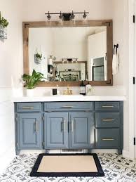 Bathroom Vanity Cabinet Color Trends For 2020 Hunker In 2020 Bathroom Cabinets Diy Master Bathroom Renovation Small Bathroom Remodel