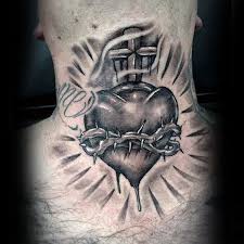 Top 79 Best Throat Tattoos Ideas 2020 Inspiration Guide Throat Tattoo Tattoos For Guys Realistic Heart Tattoo