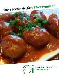 Boulettes De Viande Sauce Tomate Et Pomme De Terre Recette Boulette De Viande Recette Viande En Sauce Recette