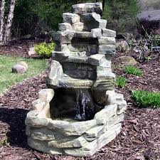 Outdoor fountain ideas & projects. Garden Stone Fountain 25 Ideas For Decorative Fountains Interior Design Ideas Ofdesign