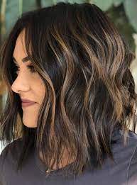 Balayage Bob Kurze Haare 2021 Haarschnitt Bob Bob Frisur Balayage Bob