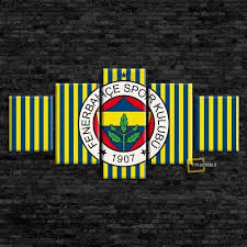 Fenerbahce Ozel Tasarim 5 Parca Kanvas Tablo 99 00 Tl Ve Ucretsiz Kargo Ile Kanvaslar Tablolar Tasarim