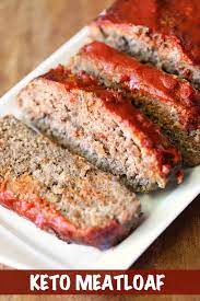 Bake the meatloaf for 45 minutes. Keto Meatloaf With Almond Flour And Parmesan Healthy Recipes Blog