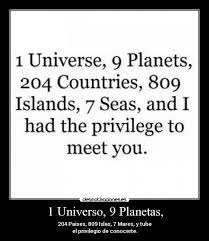 1 universe, 9 planets, 204 countries,809 islands, 7 seas, and i had the privilege to meet you. Quotes About Clever Girl 19 Quotes