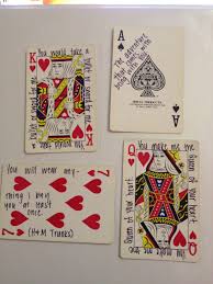 52 Things I Love About You Old Or New Deck Of Cards Sharpie To Write 52 Memories Or Cute Quotes Couldn T Be Easier Or Ch Love Cards Cards Just Because Gifts
