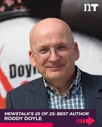 The results are in for Newstalk's 25 of 25, the most influential Irish  people of the 21st century so far ☘️ The winner in the Best Author Category  is Roddy Doyle!