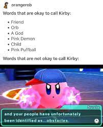Gorb Kirby Know Your Meme