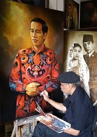 Check spelling or type a new query. Pelukis Realis Indonesia Herri Soedjarwanto Melukis Lukisan Wajah Presiden Joko Widodo