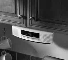 Otherwise, the sleek silver design blends with the cabinet. Bose Under Cabinet Or Wall Mount For Wave Music System Qvc Com