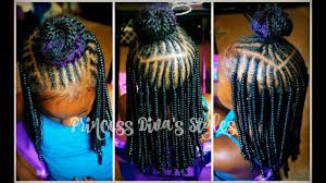 Little baby braid with beads: Viral Style Kids Edition Little Girls 4a Natural Hair Braids Beads Youtube