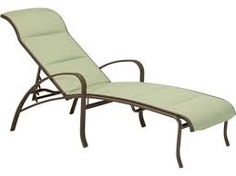 This aluminum patio furniture, with its clean lines and ergonomically correct comfort and add a taste of paradise to your backyard! Tropitone Spinnaker Padded Sling Aluminum Chaise Lounge Tp159932ps