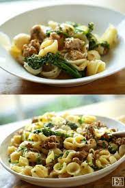 Pasta With Sausage And Baby Broccoli Recipe Fall Dinner Recipes Sausage Pasta Easy Pasta Recipes