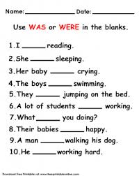 The worksheets for grade 1 english grammar have pictorial questions and puzzles. Was And Were Worksheet English Lessons For Kids English Worksheets For Kids English Grammar Worksheets