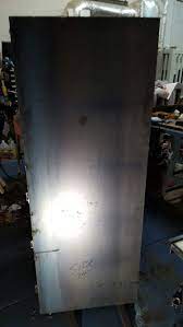Welding On Outer Skin 16g Mild Steel Bbq Smokers Vertical Pellet Smokers