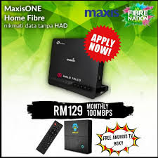 Check latest maxis fibre internet coverage online now. Maxis Home Shop Fiber Free Registration Unlimited No Need Modd Fast Register Free Android Box Rm89 Only Shopee Malaysia