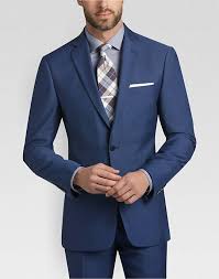 4.5 out of 5 stars 88. Blue Postman Suit Men S Suits Calvin Klein Men S Wearhouse Blue Suit Men Slim Fit Suits Mens Wearhouse