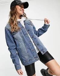 Vestes En Jean Femme Vestes Courtes Oversize Asos