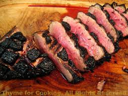 Grilled Marinated Duck Breast Magret De Canard Thyme For Cooking Recipes