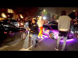 The rapper was taken to police headquarters in miami for questioning by detectives regarding a robbery. Dababy And Migos Cause A Major Traffic Jam At Poppy Youtube