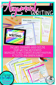 Teaching Argument Writing Argumentative Writing Writing Units Teaching