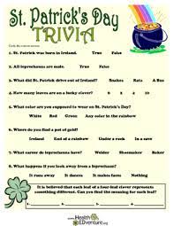 From wearing green to corned beef, how much do you know about st. St Patrick S Day Trivia By Health Edventure Teachers Pay Teachers