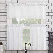Black and white buffalo check plaid curtains farmhouse. White Kitchen Curtains Walmart Com
